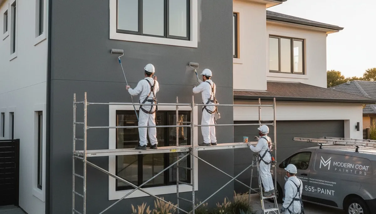 Professional exterior house painting in Saint Charles MO by expert local painters