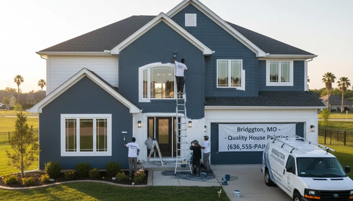 Professional house painters in Saint Charles MO providing expert exterior painting services