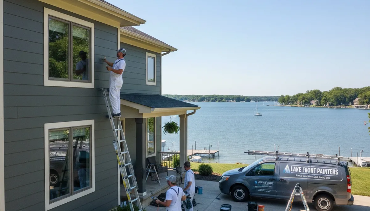 Professional house painters in Saint Charles, MO providing residential painting services