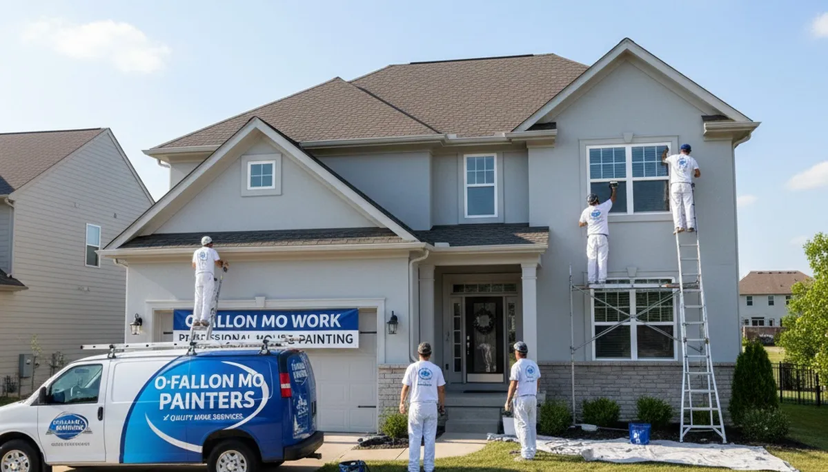 Professional house painting crew serving Saint Charles, MO for exterior and interior paint projects