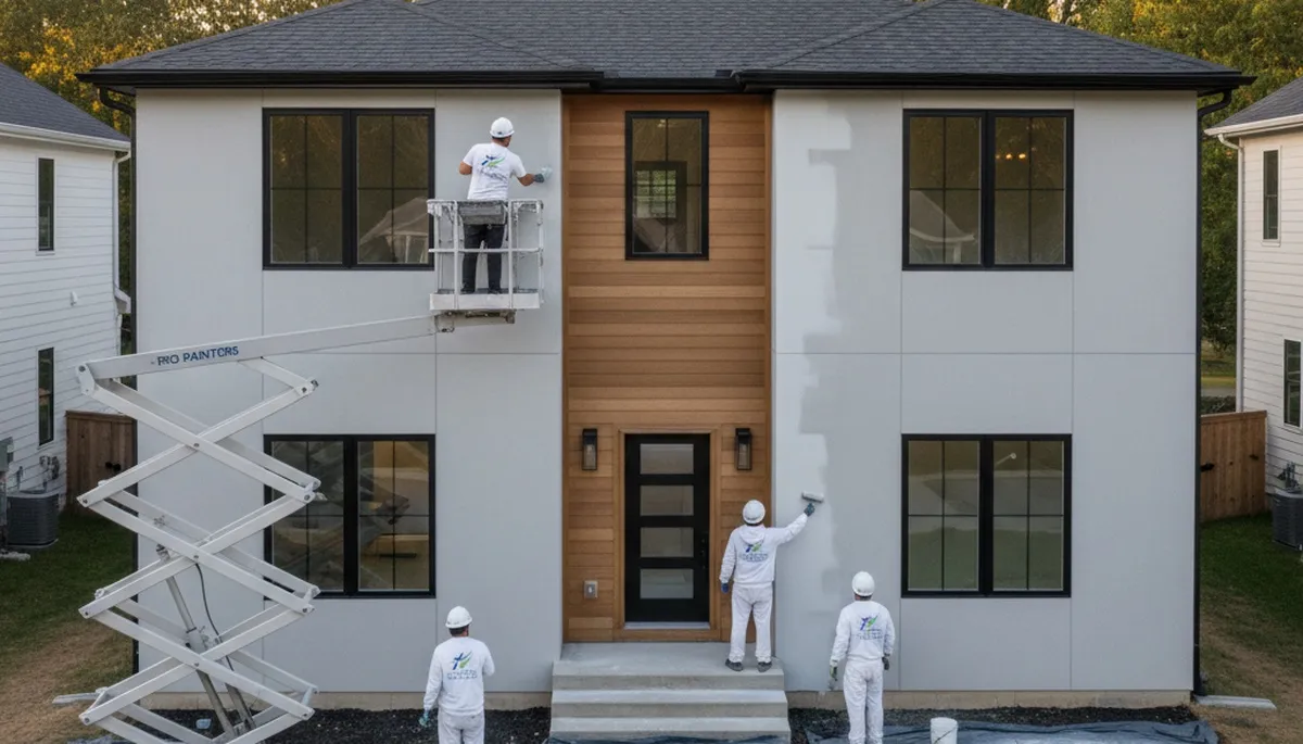 Professional house painters in Saint Charles MO providing expert exterior and interior painting services